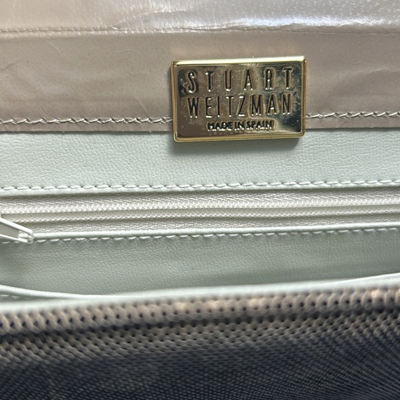 Stuart Weitzman Vintage Gold Evening Shoulder Bag - Picture 5 of 11